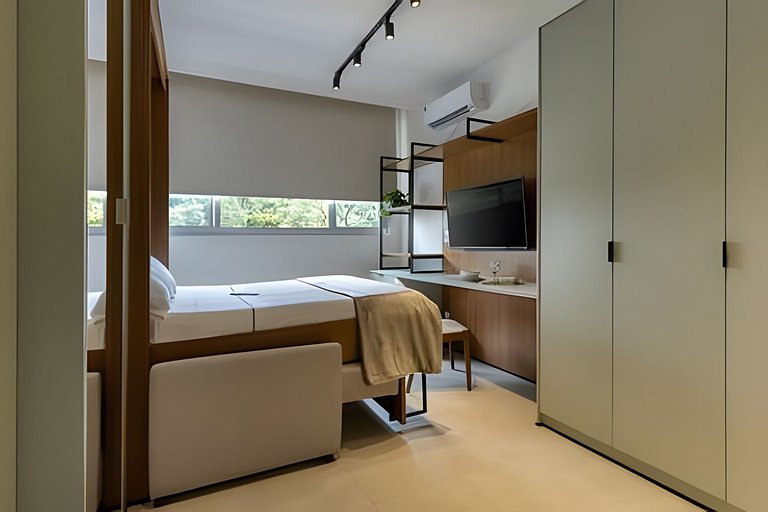 Studio novo e completo - Pampulha