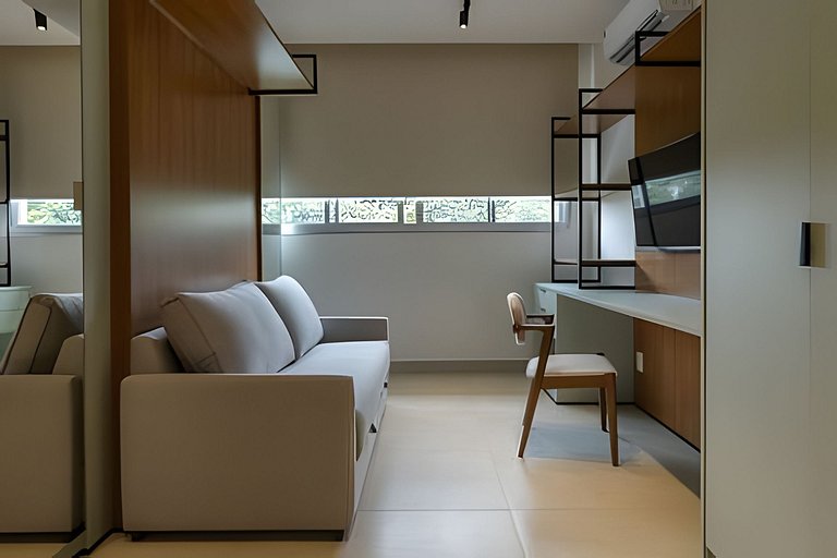 Studio novo e completo - Pampulha